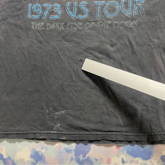 Pink Floyd Dark Side of the Moon Album Graphic Shirt Alstyle Tag Men’s Large A3 - Picture 6 of 10